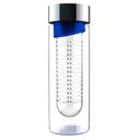 asobu flavor it glass water bottle with fruit infuser blue 600 ml - SW1hZ2U6MjUyNDY=
