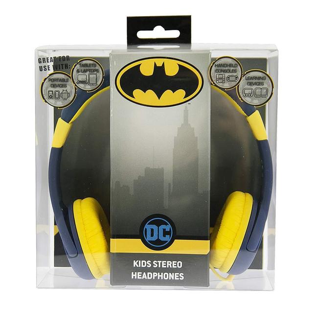 هيدفون للأطفال OTL On Ear Junior Headphone Batman Caped Crusader - SW1hZ2U6MjY1MjQ=
