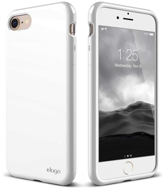 elago cushion back case for iphone 8 7 white - SW1hZ2U6MTE1OTI=