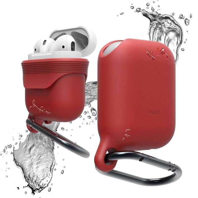 elago airpods waterproof hang case red - SW1hZ2U6MTEzODg=
