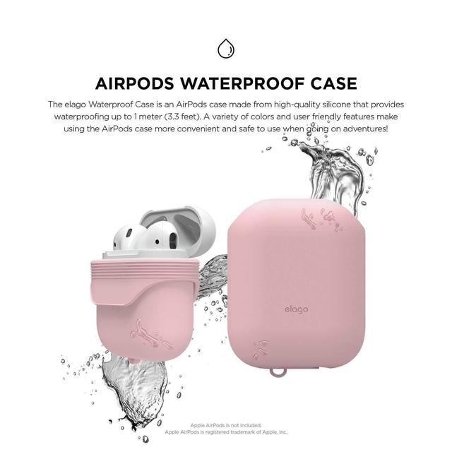 elago waterproof case for apple airpods lovely pink - SW1hZ2U6MTEzMTA=