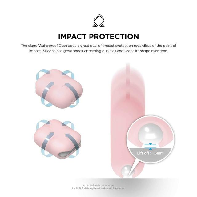 elago waterproof case for apple airpods lovely pink - SW1hZ2U6MTEzMTI=