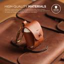 elago airpods genuine leather case brown - SW1hZ2U6MTEwMTg=