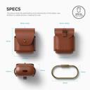 elago airpods genuine leather case brown - SW1hZ2U6MTEwMjA=
