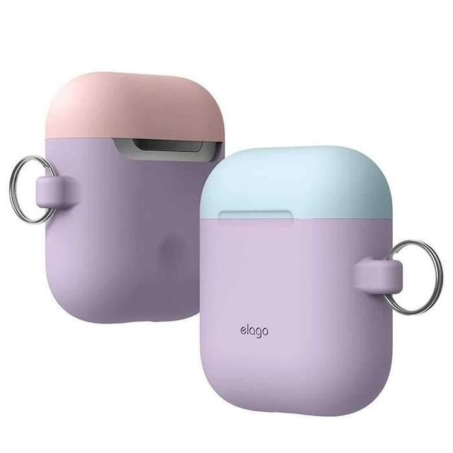 elago duo hang case for airpods body lavender top pinkpastel blue - SW1hZ2U6MTA4NDQ=