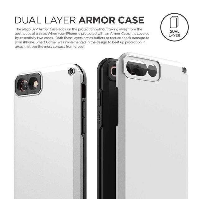 elago armor back case for iphone 8 7 plus white - SW1hZ2U6MTE2MTQ=