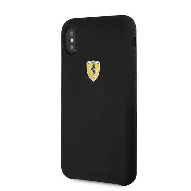 ferrari sf silicone case for iphone x black - SW1hZ2U6MTI0NzI=