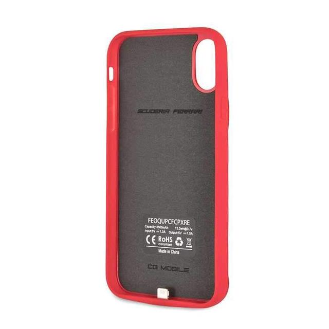 ferrari off track full cover power case 3600mah for iphone x xs red - SW1hZ2U6MTIyOTg=