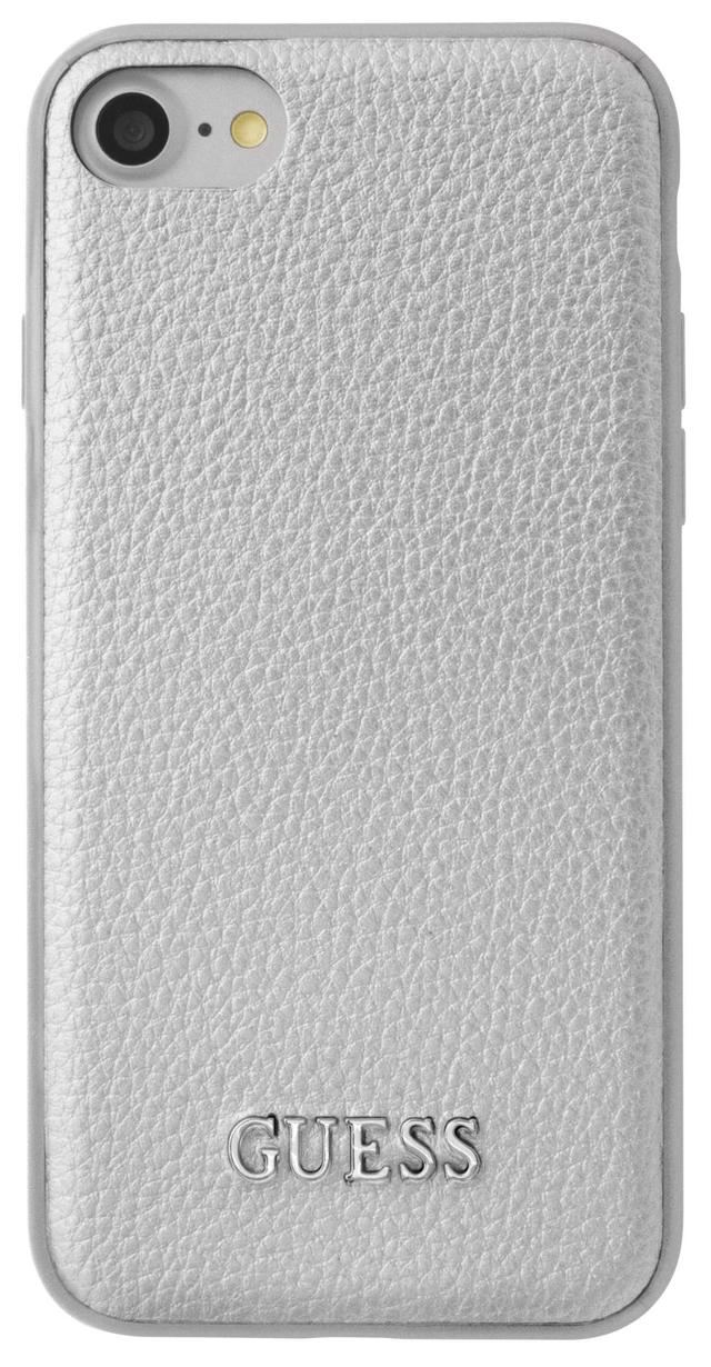 Guess Iridescent Hard Case for iPhone 7 - Silver - SW1hZ2U6MTMxNTA=