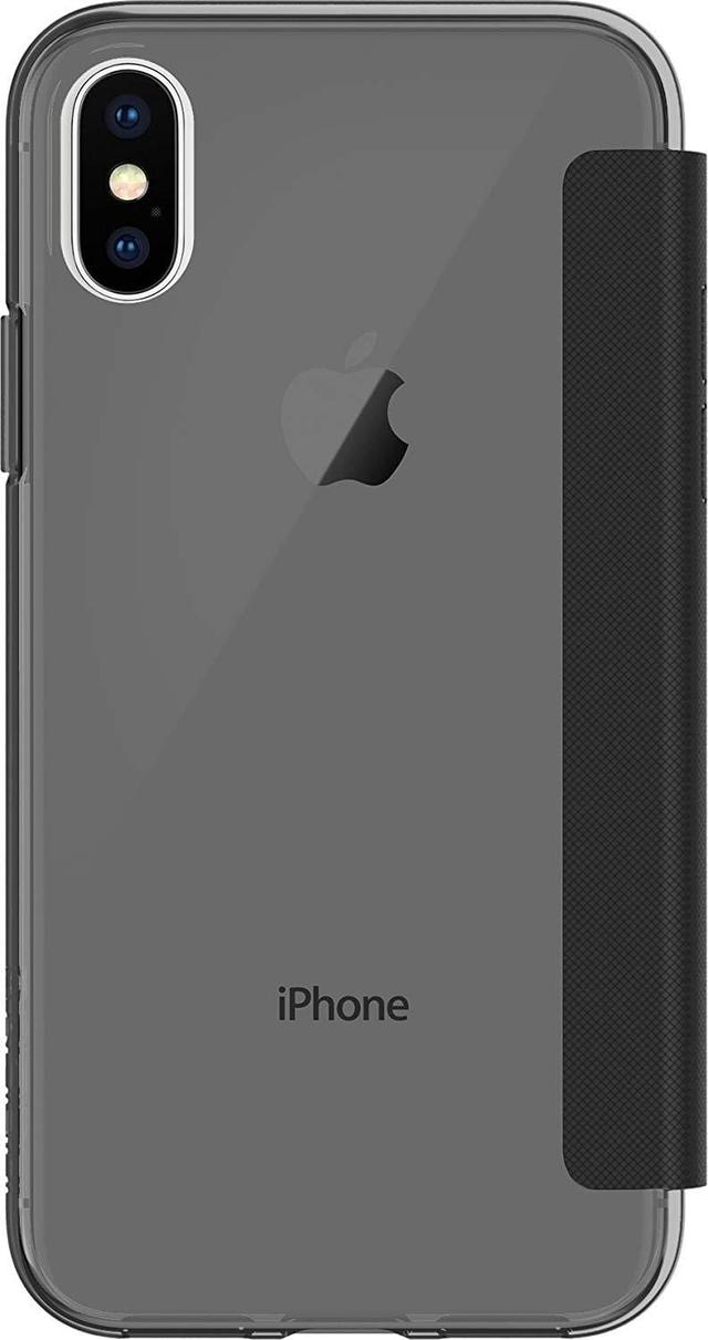 كفر ايفون مع جيب XS/X - رمادي INCIPIO NGP Folio Case For iPhone XS/X - SW1hZ2U6MjM5NDY=