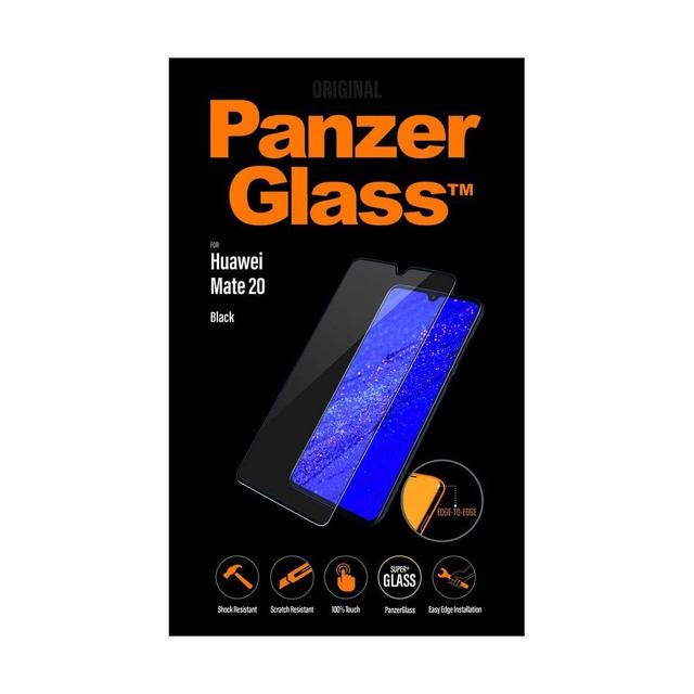 panzerglass huawei mate 20 black curved edges case friendly - SW1hZ2U6MjI3NDY=