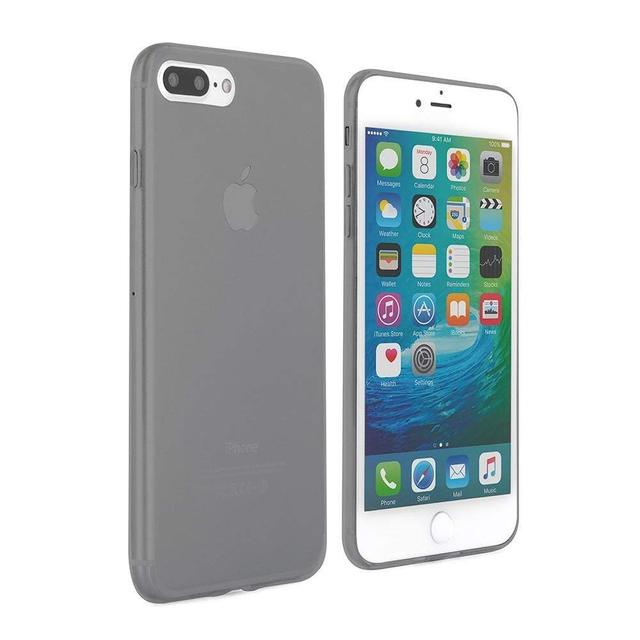 كفر ايفون 7/8 - رمادي PROPORTA Slim Jelly Case for iPhone 8 / 7 Plus Clear - SW1hZ2U6MjMxNTg=