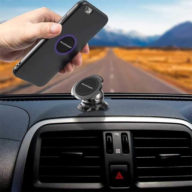 ravpower magnetic car phone holder black - SW1hZ2U6MjA0NTI=
