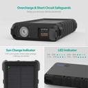 ravpower rugged series solar portable charger 25000mah black - SW1hZ2U6MTg4MDA=