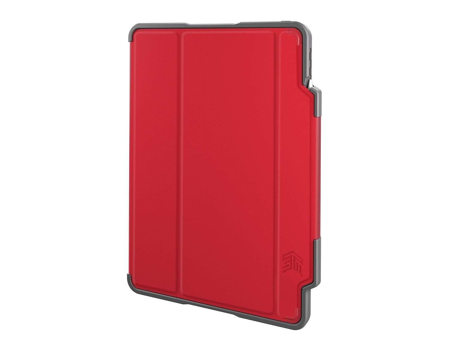 كفر ايباد 11 برو - أحمر ورمادي STM Dux Plus Case For iPad Pro 11 Red