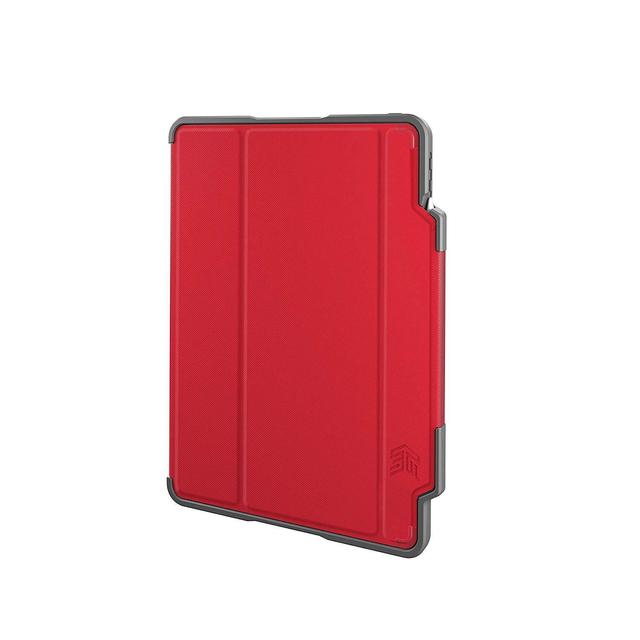 كفر ايباد 12.9 برو - أحمر ورمادي STM Dux Plus Ultra Protective Case for Apple iPad Pro 12.9 Red - SW1hZ2U6MjI3MTA=