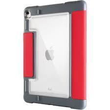 كفر ايباد 10ظ.5 برو - أحمر ورمادي STM Dux Plus Case Red - For 10.5 iPad Pro