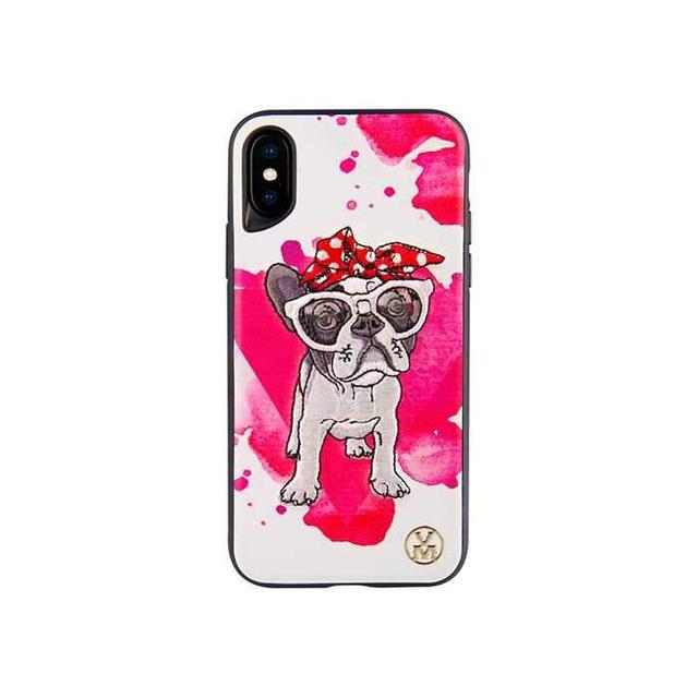 viva madrid perro back case for iphone x pink - SW1hZ2U6MTQ4MTQ=
