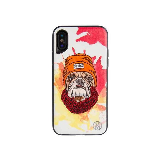viva madrid perro back case for iphone x orange - SW1hZ2U6MTQ4MDQ=