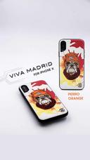 viva madrid perro back case for iphone x orange - SW1hZ2U6MTQ4MDY=