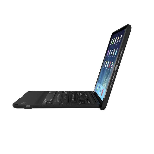لوحة مفاتيح بلوتوث لجهاز iPad Air 2 بكفر جلد ZAGG Hinged with Bluetooth Keyboard - SW1hZ2U6MjQwMzQ=