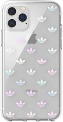 adidas original trefoil colourful logo clear snap case iphone 11 pro max - SW1hZ2U6NTU1ODI=