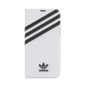 adidas samba apple iphone 12 12 pro folio case booklet cover w 3 stripes trefoil design scratch drop protection 1x card holder wireless charging compatible white black - SW1hZ2U6NzE3MjQ=