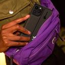 adidas originals apple iphone 12 12 pro handstrap case back cover w handstrap carabiner in trefoil design scratch drop protection wireless charging compatible black - SW1hZ2U6NzE3MzA=