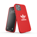 adidas originals apple iphone 12 12 pro canvas case back cover w trefoil design scratch drop protection w tpu bumper wireless charging compatible scarlet - SW1hZ2U6NzE3NjY=