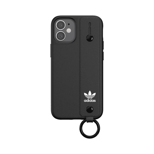 كفر Adidas - ORIGINALS Apple iPhone 12 Mini HandStrap Case - أسود - SW1hZ2U6NzE3OTM=