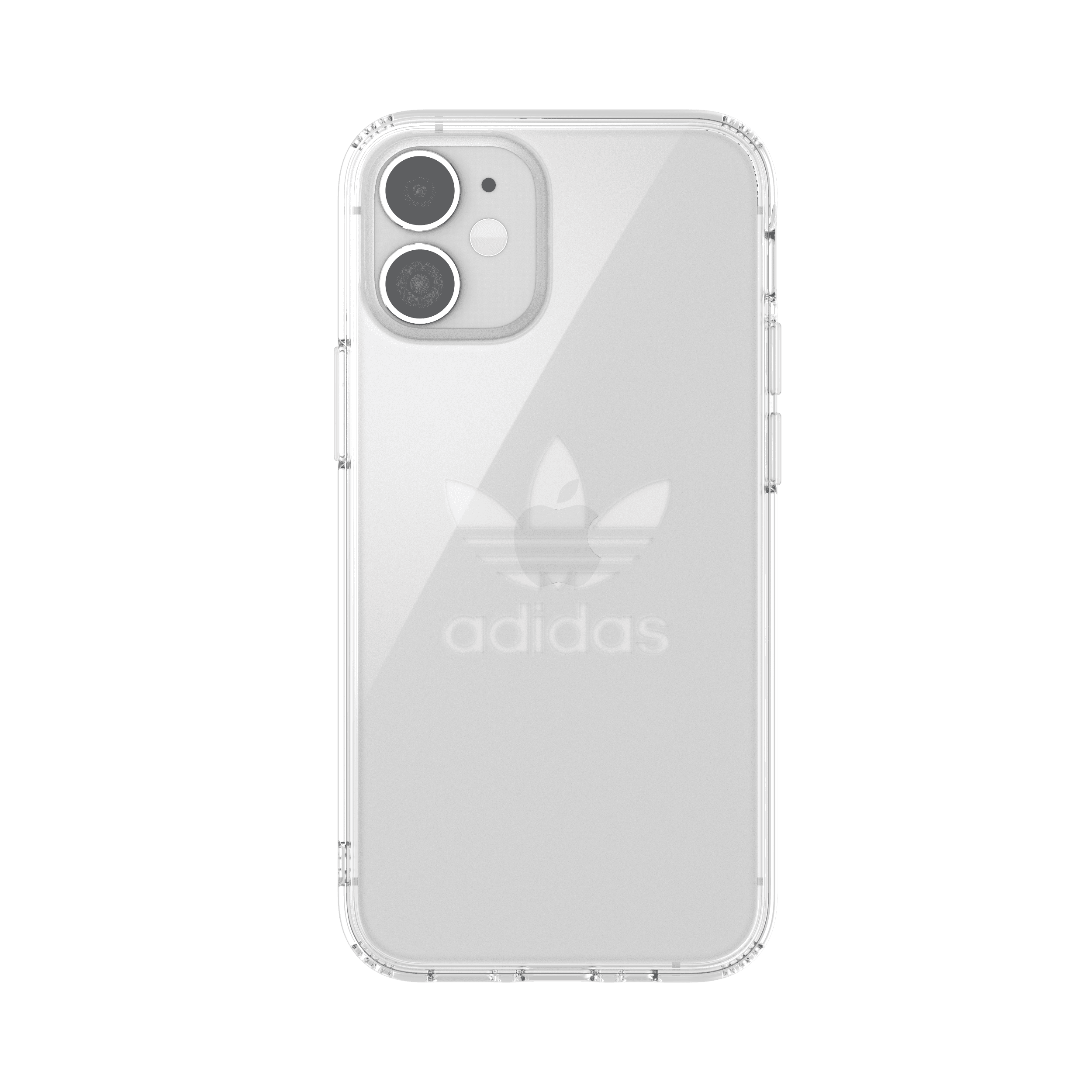 كفر Adidas - ORIGINALS Apple iPhone 12 Mini Protective Clear Case - شفاف