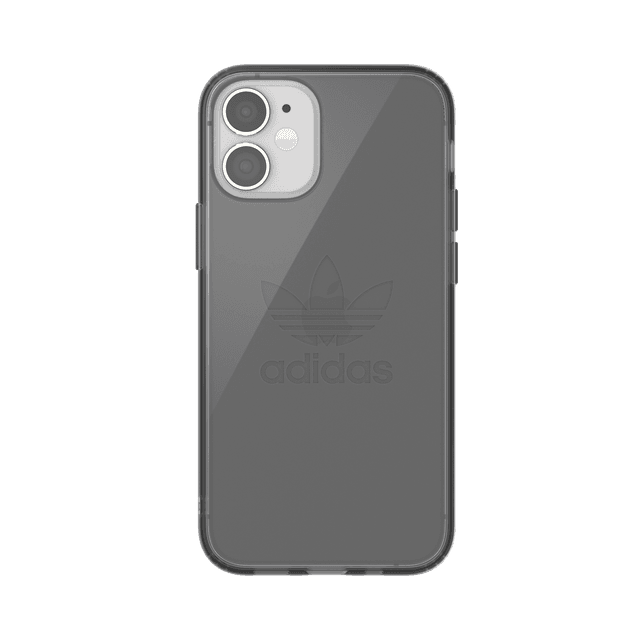 كفر Adidas - ORIGINALS Apple iPhone 12 Mini Protective Clear Case - أسود - SW1hZ2U6NzE4MDg=