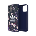 adidas snap apple iphone 12 mini graphic case back cover w trefoil design scratch drop protection w tpu bumper wireless charging compatible navy active puple - SW1hZ2U6NzE4MzM=