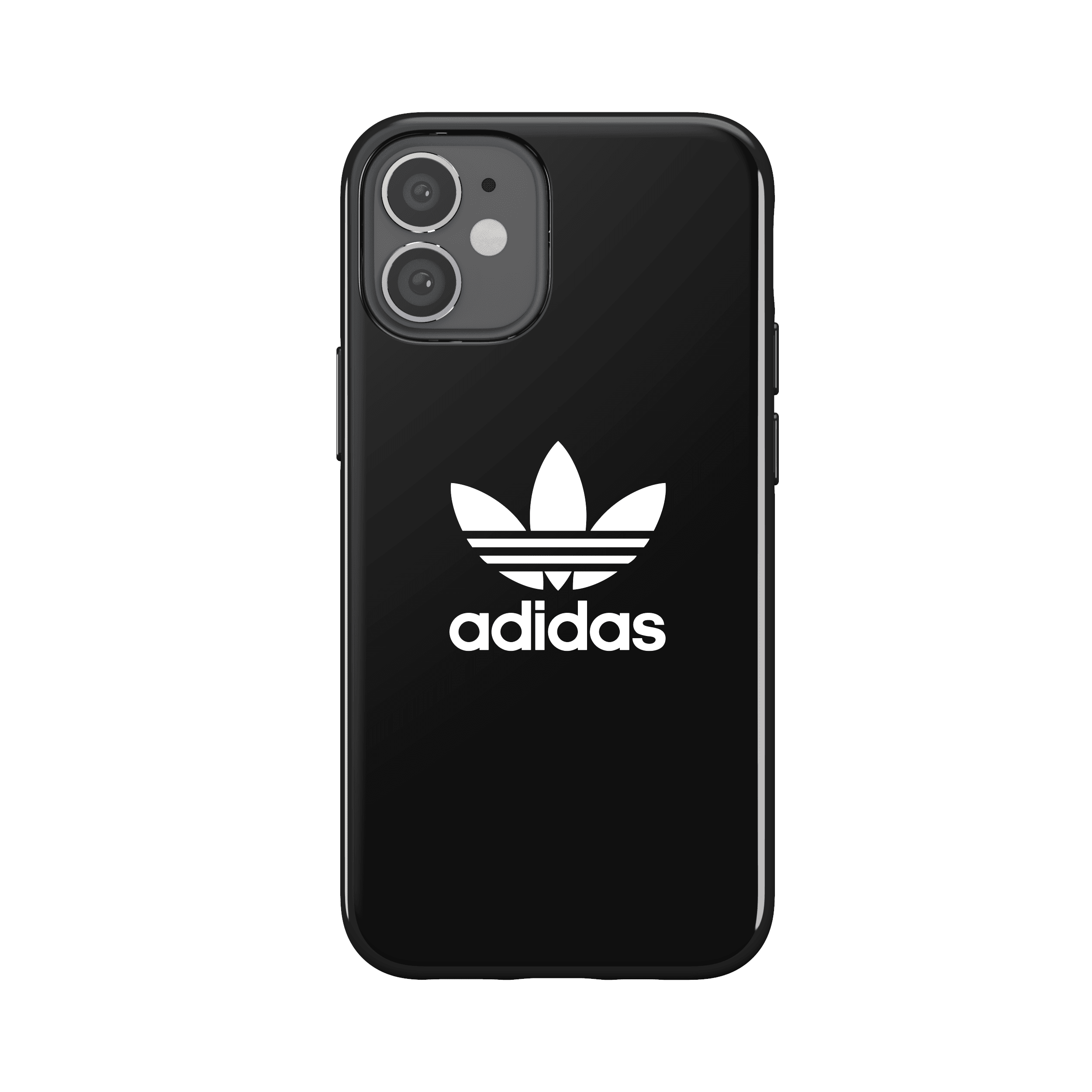كفر Adidas - SNAP Apple iPhone 12 Mini Trefoil Case - أسود