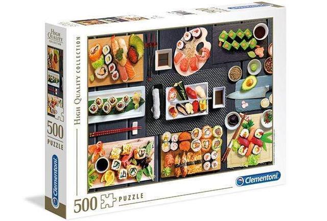 Clementoni adult puzzle the sushi 500pcs - SW1hZ2U6NTk1OTY=