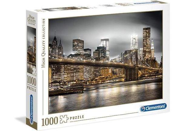 لعبة تطبيقات  1000 قطعة CLEMENTONI - The New York Skyline - SW1hZ2U6NTk2MDg=