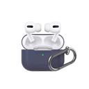 ahastyle full cover silicone keychain case for airpods pro navy blue - SW1hZ2U6NDExMjk=
