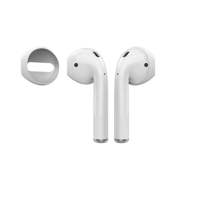 ahastyle fit in the case ear covers for airpods 3 pairs white - SW1hZ2U6MzkwMzg=