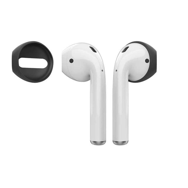 ahastyle fit in the case ear covers for airpods 3 pairs black - SW1hZ2U6MzkwMzQ=