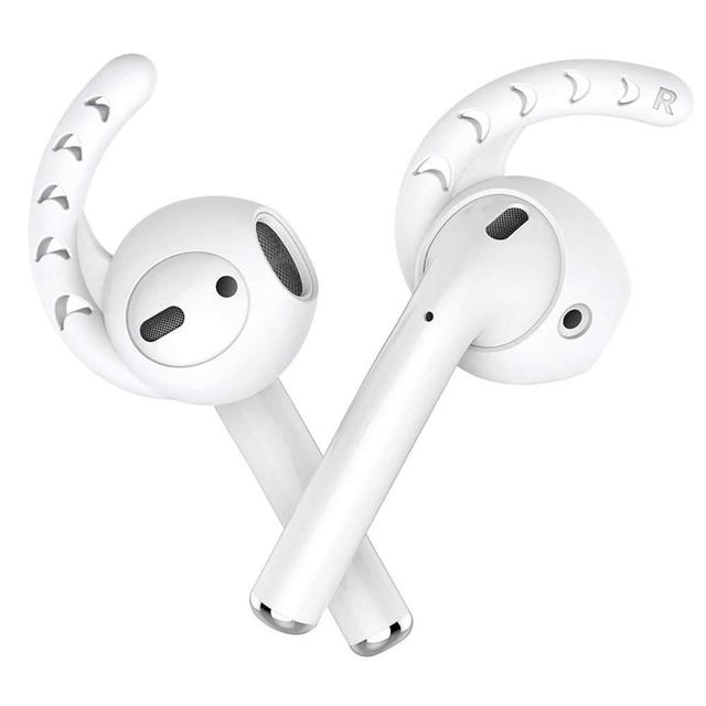 ahastyle premium silicone earhooks cover for airpods 3 pairs white - SW1hZ2U6Mzg5NjQ=