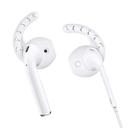 ahastyle premium silicone earhooks cover for airpods 3 pairs white - SW1hZ2U6Mzg5NjY=