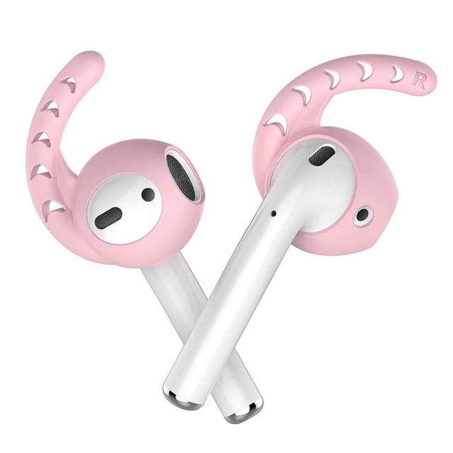 ahastyle premium silicone earhooks cover for airpods 3 pairs pink - SW1hZ2U6Mzg5NTY=