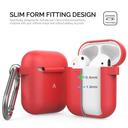 ahastyle keychain silicone case for airpods red - SW1hZ2U6Mzg5MzE=