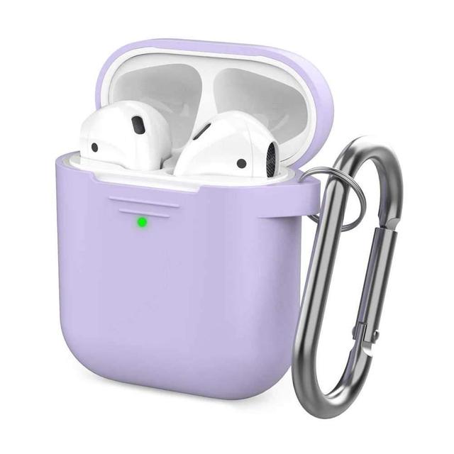 ahastyle keychain silicone case for airpods lavender - SW1hZ2U6Mzg5MTg=