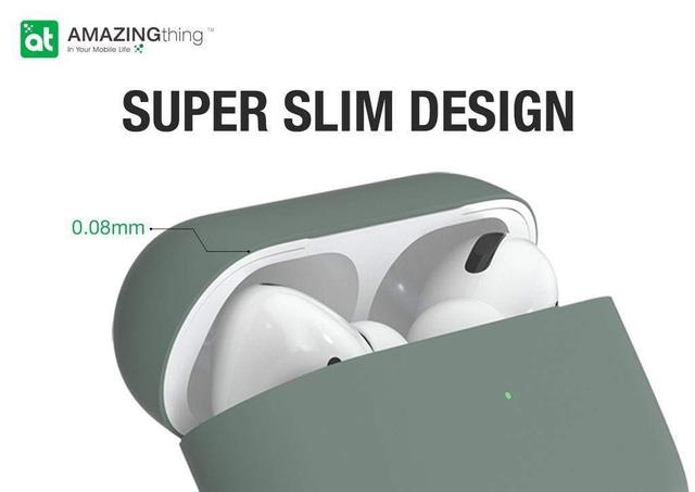 AMAZINGTHING at supremecase ultra skinny for airpods pro green - SW1hZ2U6NTU0OTM=