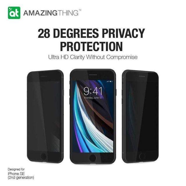 AMAZINGTHING at iphone se 2 75d privacy f cov anti dust filter glass w inst - SW1hZ2U6NTUwNzI=