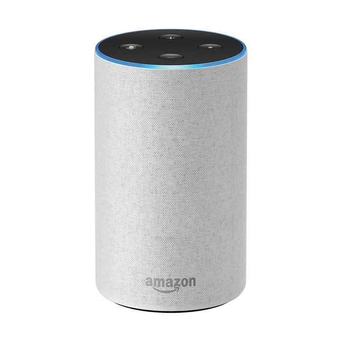 مكبر صوت ذكي Echo من  Amazon  (الجيل الثاني) -  قماش رملي