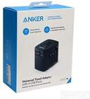 anker universal travel adapter with 4 usb black - SW1hZ2U6NjkxMjc=