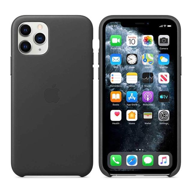 apple iphone 11 pro max leather case black - SW1hZ2U6NDEzMDU=