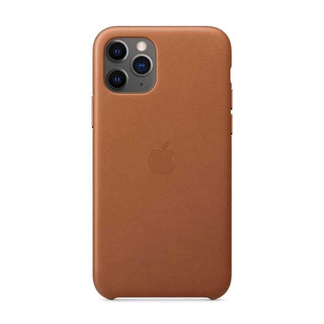 apple iphone 11 pro max leather case saddle brown - SW1hZ2U6NDEyOTk=